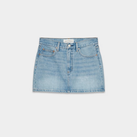 Aritzia Denim Forum The '90s Ricci Denim Skirt - Picture 1 of 5